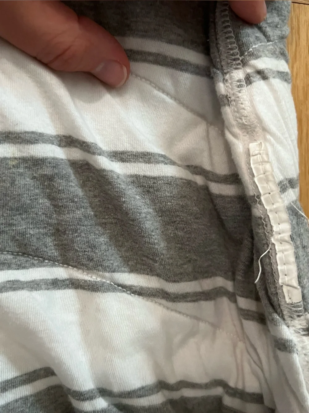 Burt’s Bees Baby Beekeeper Striped 1.5 TOG